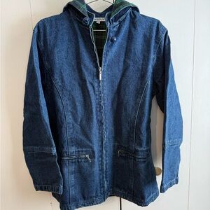 NorthStyle Women’s Denim Jacket with Hood